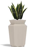 Кашпо Origami hasu basic planter D57 H80 см