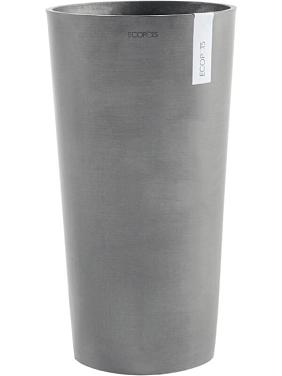Кашпо Ecopots amsterdam mid high 66 grey Кашпо Ecopots amsterdam mid high 66 grey
