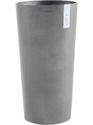 Кашпо Ecopots amsterdam mid high 66 grey Кашпо Ecopots amsterdam mid high 66 grey