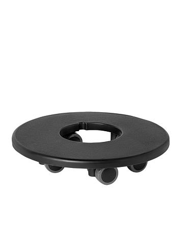 Подставка на колесиках (D26см) для кашпо Ola Dom Couple Deluxe 43 и Cubis Deluxe 40