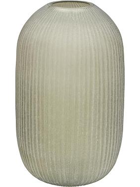 Ваза Vase rough groove cut steel grey Ваза Vase rough groove cut steel grey