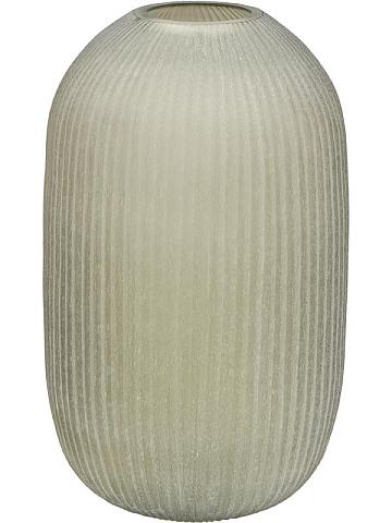 Ваза Vase rough groove cut steel grey Ваза Vase rough groove cut steel grey