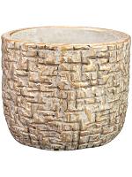 Кашпо Maxim pot shiny sand D14 H13 см