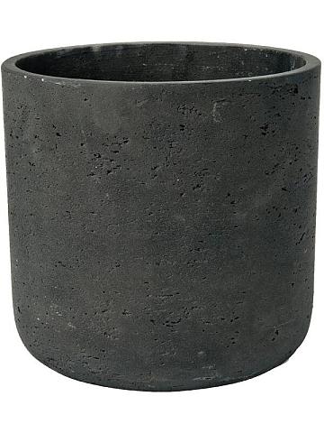 Кашпо Rough charlie m black washed Кашпо Rough charlie m black washed