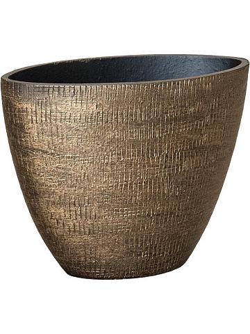 Кашпо Ryan planter shiny gold Кашпо Ryan planter shiny gold