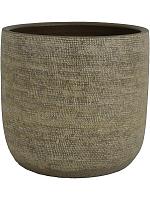 Кашпо Magna pot brown D14 H14 см
