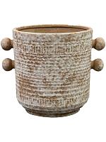 Кашпо Sophia pot sand D14 H14 см