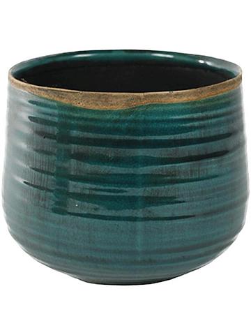Кашпо Iris pot turquoise Кашпо Iris pot turquoise