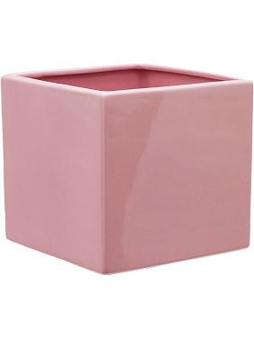Кашпо Basic square shiny pink Кашпо Basic square shiny pink
