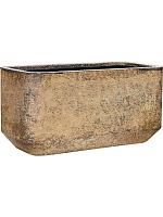 Кашпо Baq atlas rounded rectangle brown L80 W40 H40 см