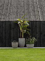 Кашпо Mountain hunter xs dioriet grey L43 W24 H21 см