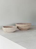 Кашпо Reed bowl terracotta (набор 2 шт) D50 H20 см