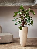 Кашпо Baq polystone plain partner natural (с техническим горшком) D37 H90 см