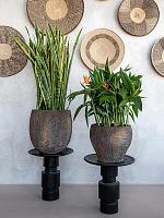 Кашпо Oyster gillard s imperial brown D45 H45 см