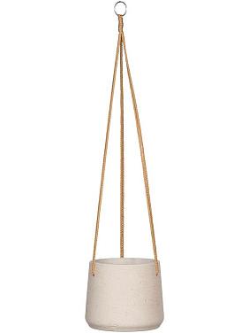 Кашпо подвесное Rough patt (hanging) l grey washed Кашпо подвесное Rough patt (hanging) l grey washed