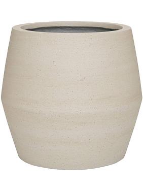 Кашпо Cement & stone harley l beige washed Кашпо Cement & stone harley l beige washed