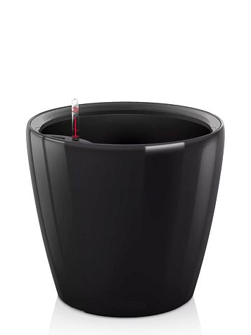 Кашпо Ola Dom Couple Deluxe 35 (16л) черный лакированный