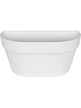 Кашпо настенное Loft urban wall basket white Кашпо настенное Loft urban wall basket white