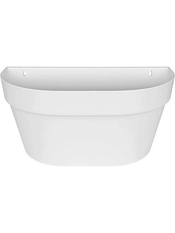 Кашпо настенное Loft urban wall basket white Кашпо настенное Loft urban wall basket white