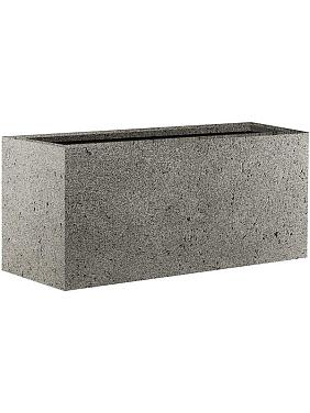 Кашпо Grigio box natural concrete