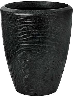 Кашпо Capi arc granite vase elegant black Кашпо Capi arc granite vase elegant black