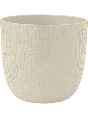 Кашпо Capi nature skin made with planter ball sawdust beige