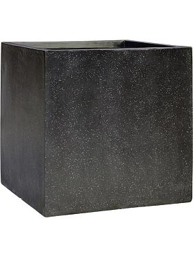 Кашпо Baq terrazzo cube black Кашпо Baq terrazzo cube black