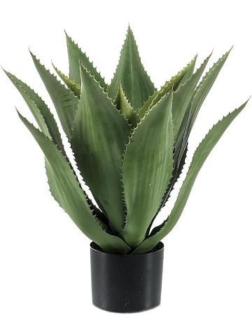 Агава зеленая в горшке искусственная Агава зеленая в горшке искусственная