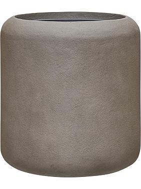Кашпо Baq nucast cylinder elephant grey (с техническим горшком)