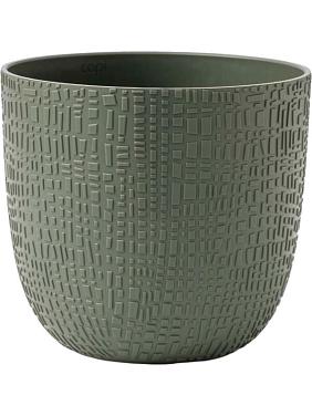 Кашпо Capi nature skin made with planter ball grass green