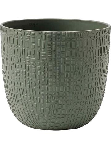 Кашпо Capi nature skin made with planter ball grass green