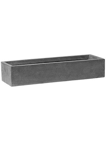Кашпо Fiberstone balcony slim low s grey Кашпо Fiberstone balcony slim low s grey