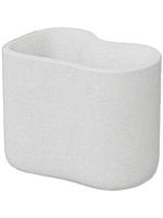 Кашпо Milos nano medium planter (stone feeling) L19 W13 H15 см