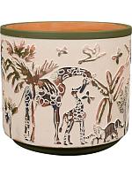 Кашпо Designed by lammie pot safari wildlife D16 H16 см