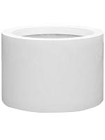 Кашпо Fiberstone jumbo max middle high l glossy white D90 H60 см