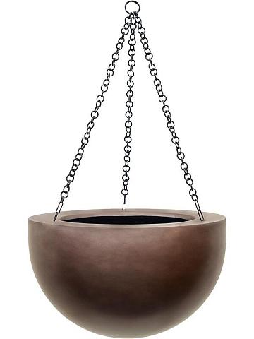 Кашпо подвесное Baq gradient hanging bowl matt coffee Кашпо подвесное Baq gradient hanging bowl matt coffee