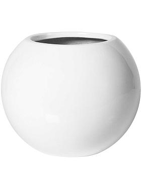 Кашпо Fiberstone beth xs glossy white Кашпо Fiberstone beth xs glossy white