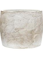 Кашпо Baq algar barrel white D41 H33 см