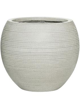 Кашпо Ridged horizontally abby m cement Кашпо Ridged horizontally abby m cement