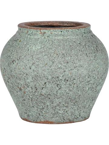 Кашпо Mediterranean zeus l rustic green