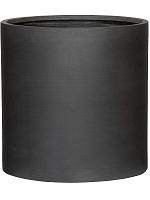 Кашпо Refined max m volcano black D43 H42 см