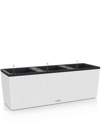 Кашпо Lechuza Trio Cottage (белый)