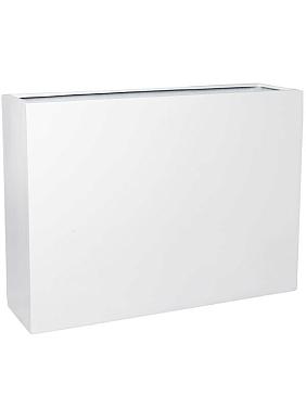 Кашпо Fiberstone jort slim l glossy white Кашпо Fiberstone jort slim l glossy white