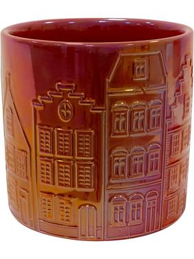 Кашпо Jille pot houses red Кашпо Jille pot houses red