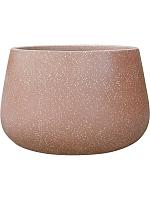 Кашпо Baq terrazzo darcy low mocha D51 H34 см