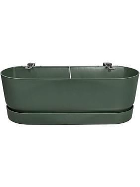 Кашпо Greenville easy balcony leaf green