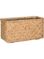 Кашпо Bohemian rafi s bamboo L60 W30 H31 см Кашпо Bohemian rafi s bamboo L60 W30 H31 см