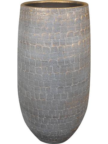 Ваза Renzo pot tall shiny grey Ваза Renzo pot tall shiny grey