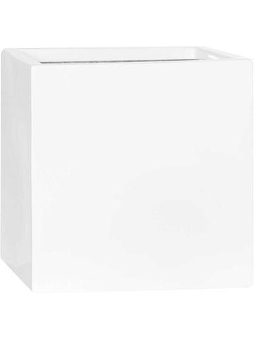 Кашпо Fiberstone fleur s glossy white Кашпо Fiberstone fleur s glossy white