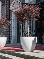 Кашпо Refined jesslyn m natural white D60 H52 см